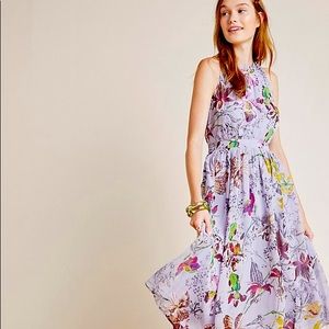 Anthropologie Hermia Midi Dress